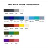 tank top color chart - Xenoblade Chronicles Shop